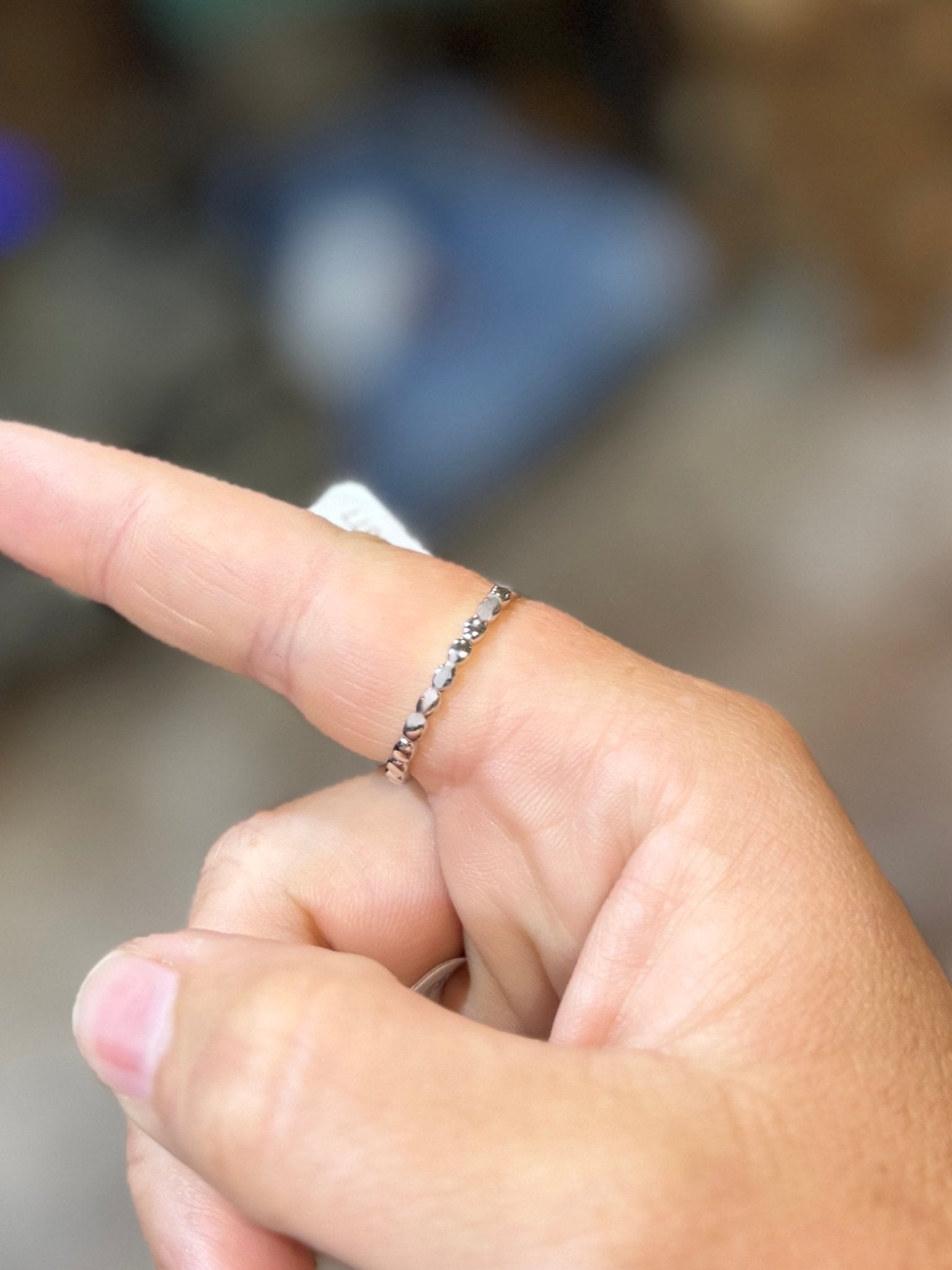 Plain Stacker Silver RIng - Cowgirls & City Chics