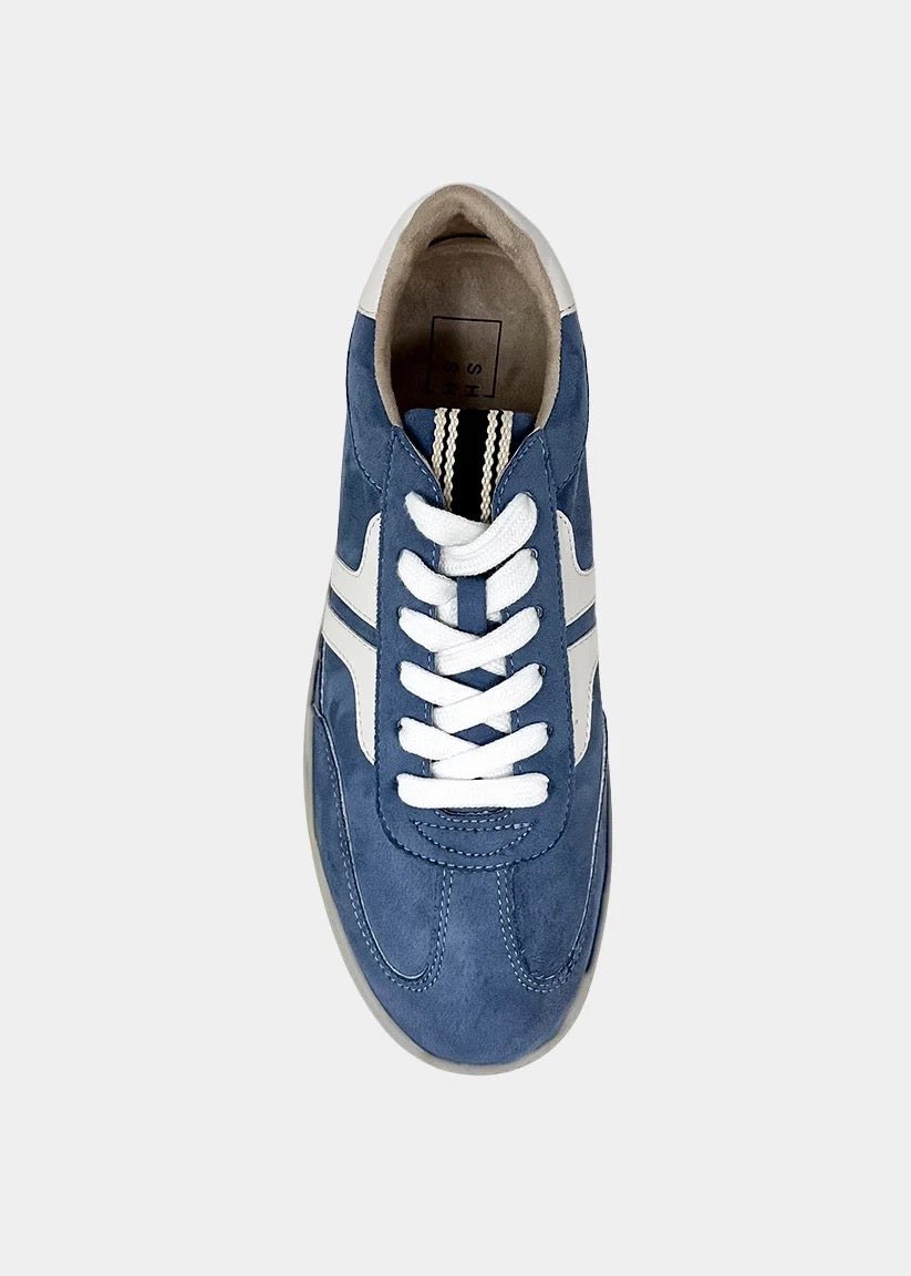 Poppy Low-Top Suede Platform Sneaker - Cowgirls & City Chics