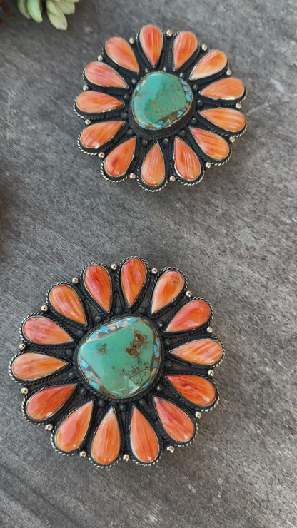 Spiny Oyster Cluster Belt Buckle