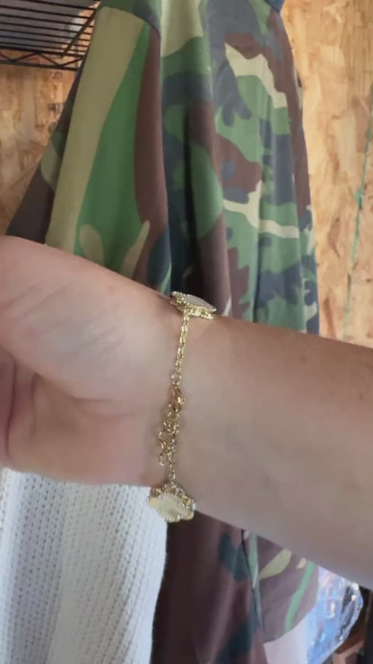 Pearl & Gold {Boujee} Bracelet