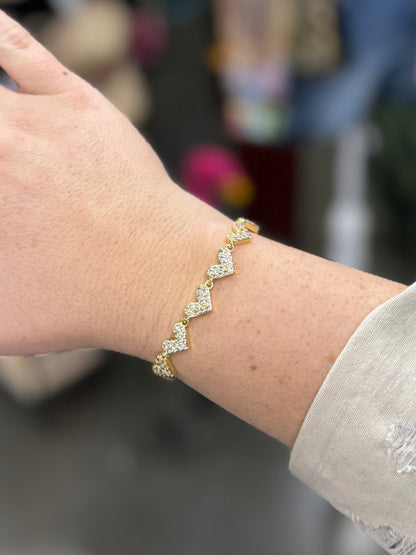 Queen Of Hearts Bracelet - Cowgirls & City Chics