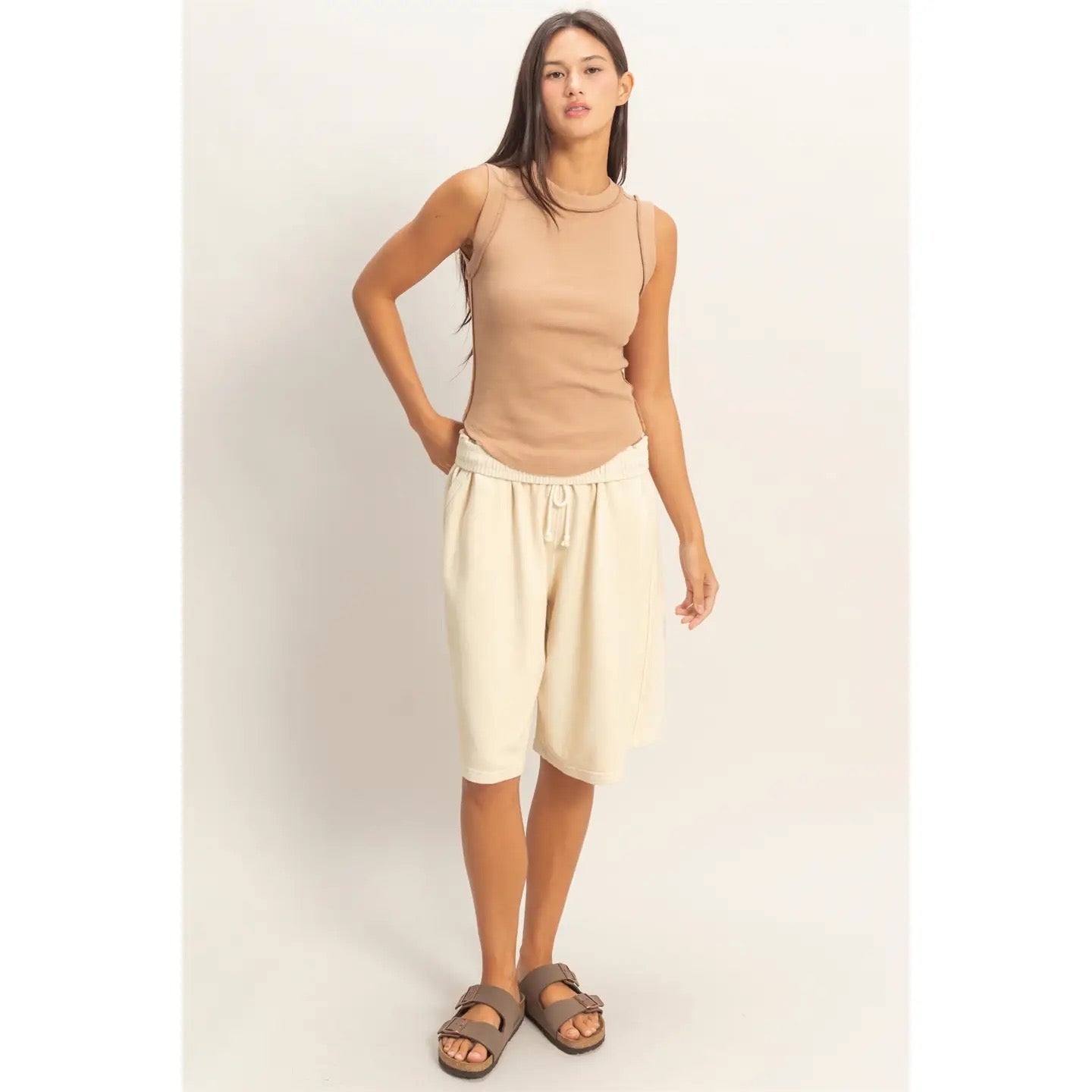 Raw Hem Cut Tank - Cowgirls & City Chics