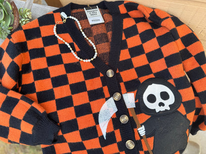 Reeper Halloween Knit Cardigan - Cowgirls & City Chics
