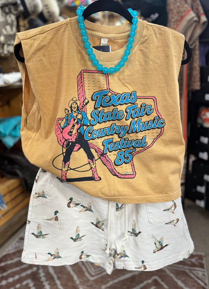Retro State Fair Muscle Tank - Cowgirls & City Chics