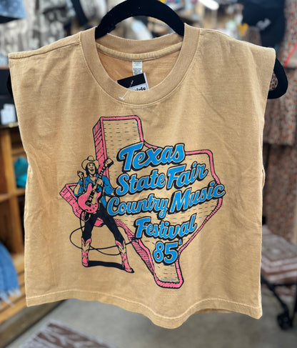 Retro State Fair Muscle Tank - Cowgirls & City Chics