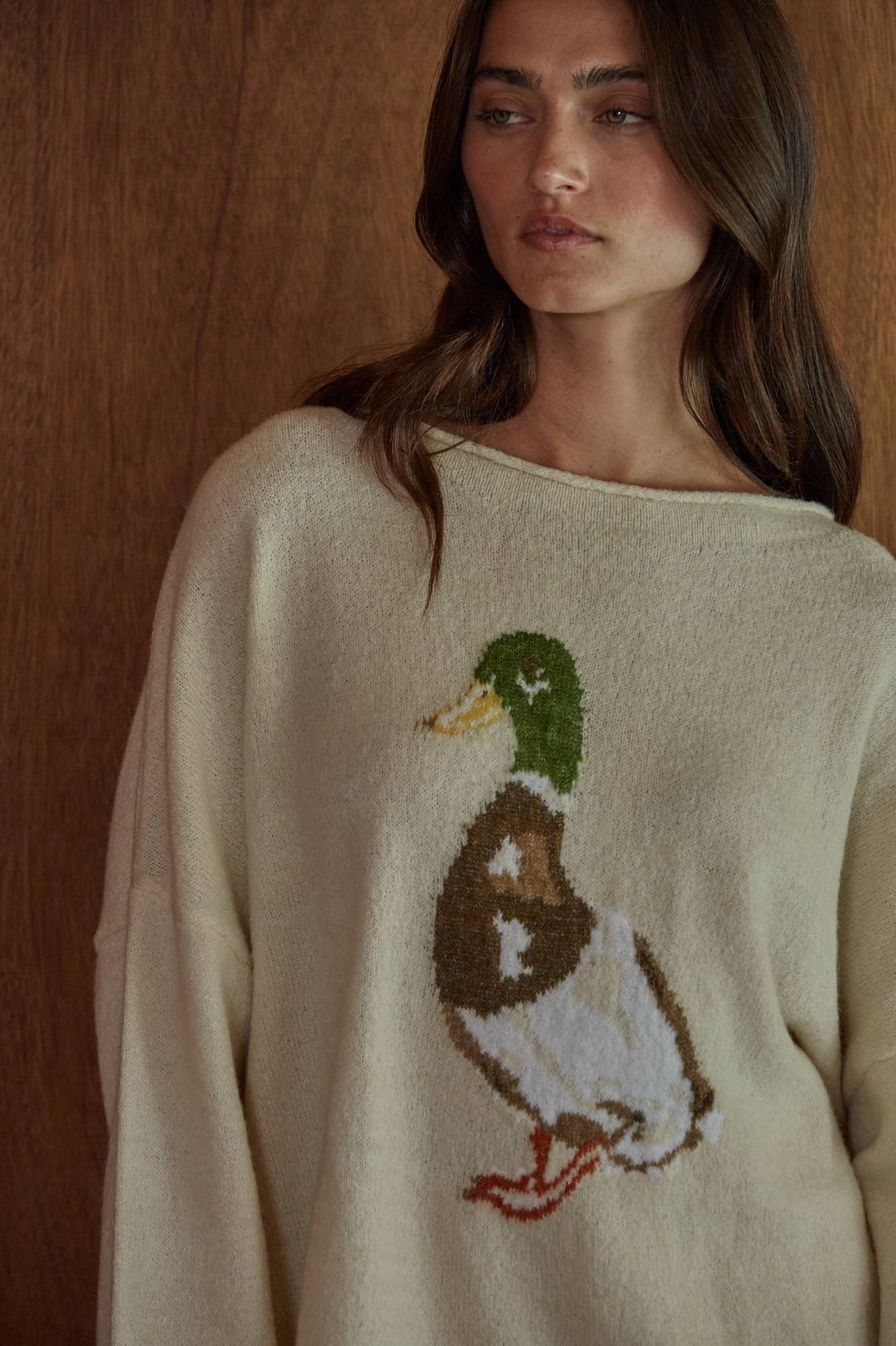 {Riley} Mallard Duck Sweater - Cowgirls & City Chics