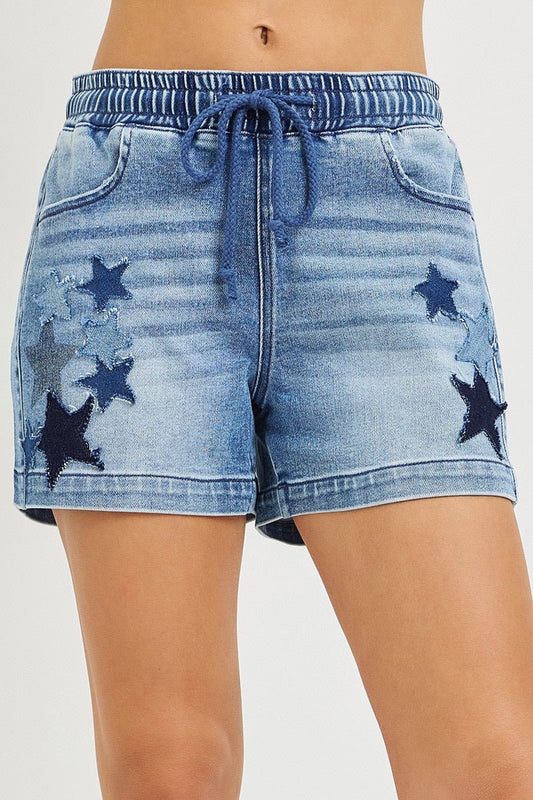 Risen Star Denim Shorts - Cowgirls & City Chics