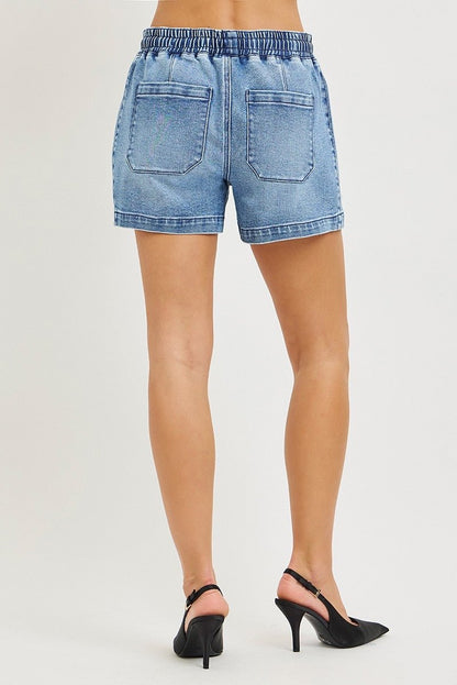 Risen Star Denim Shorts - Cowgirls & City Chics