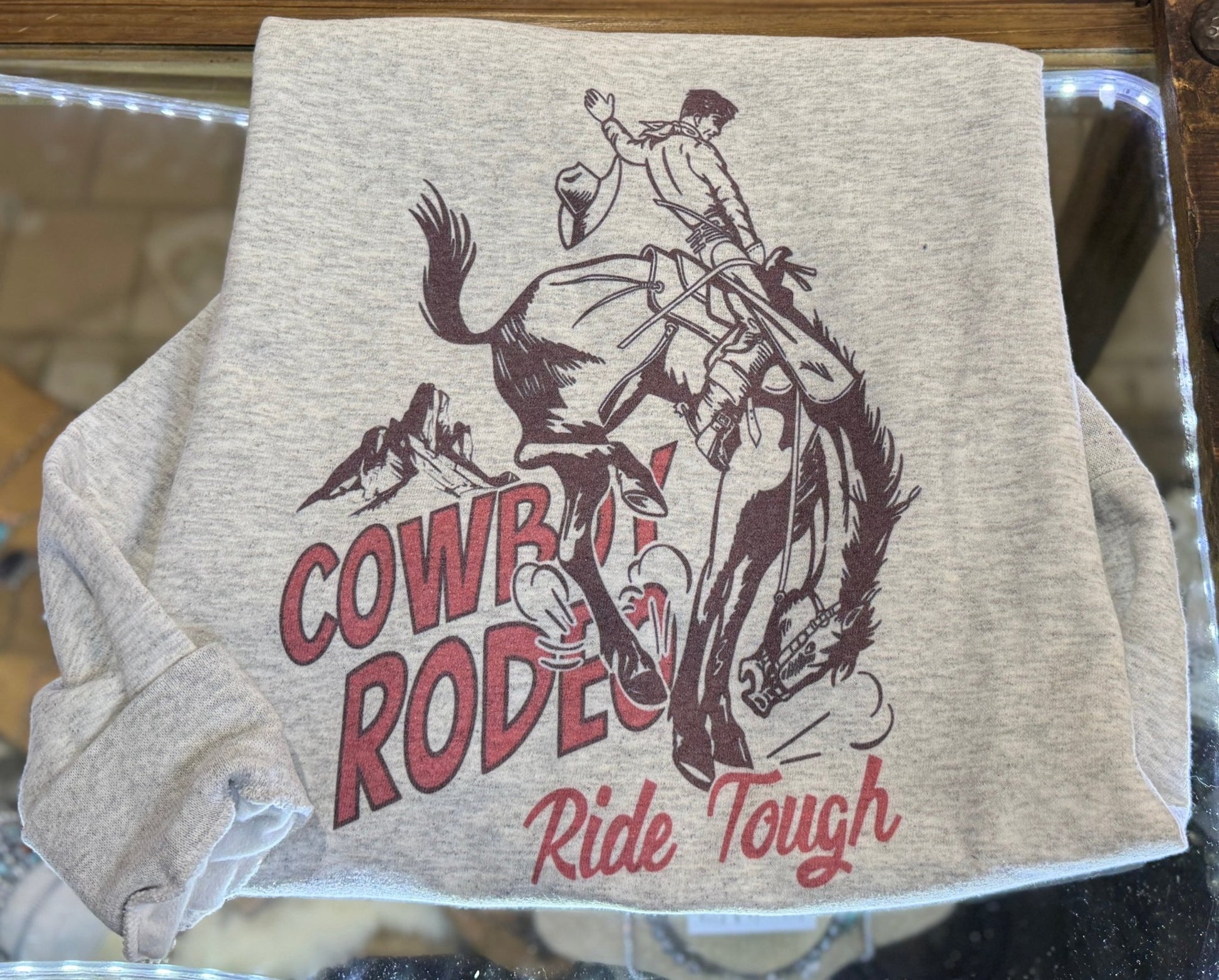 Rodeo Cowboy Pullover - Cowgirls & City Chics