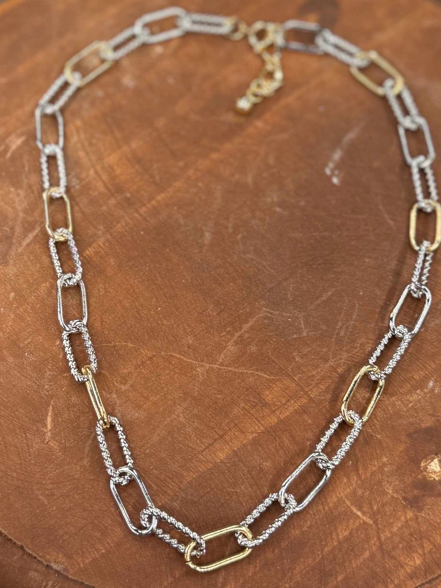(Rodeo) Two - Tone Necklace - Cowgirls & City Chics