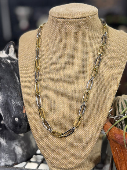 (Rodeo) Two-Tone Necklace - Cowgirls & City Chics
