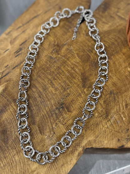 Rope Chunky Chain Necklace - Cowgirls & City Chics
