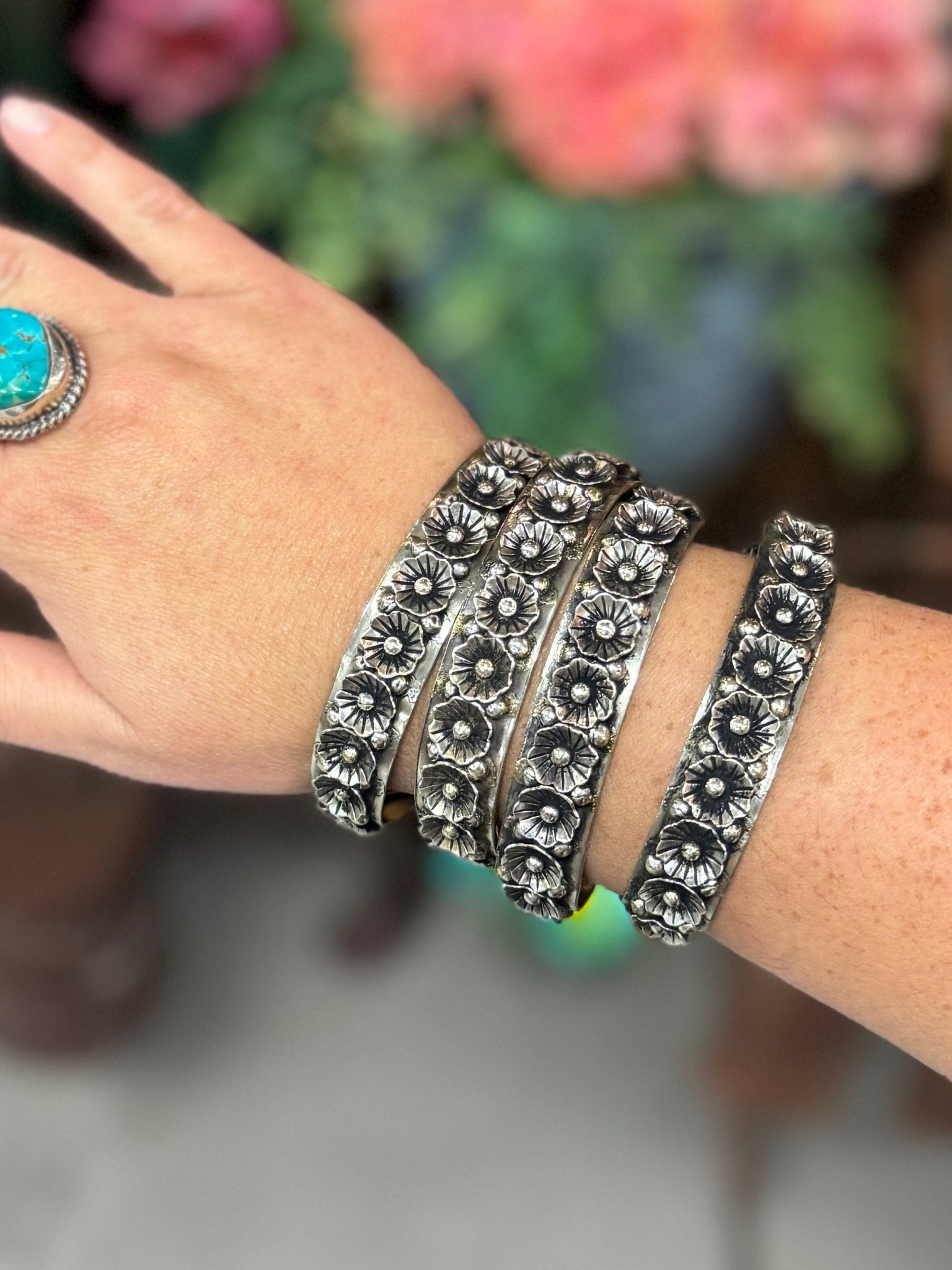 {Rose Garden} Cuff/Bangle - Cowgirls & City Chics