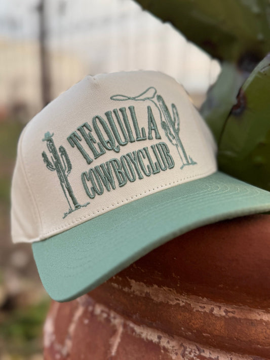 {Sage Green} Tequila Cowboy Club Cap - Cowgirls & City Chics