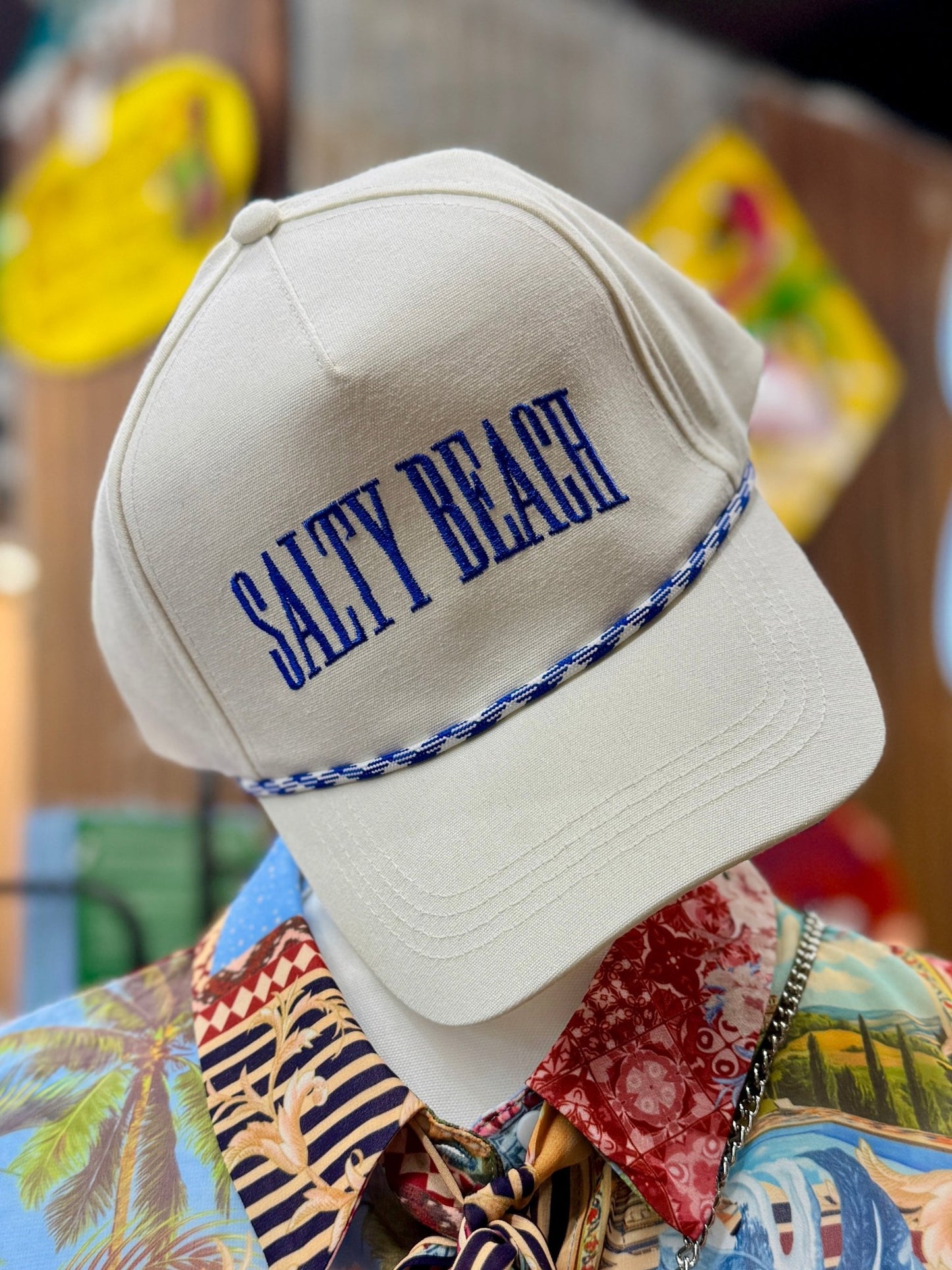 Salty Beach Rope Cap - Cowgirls & City Chics
