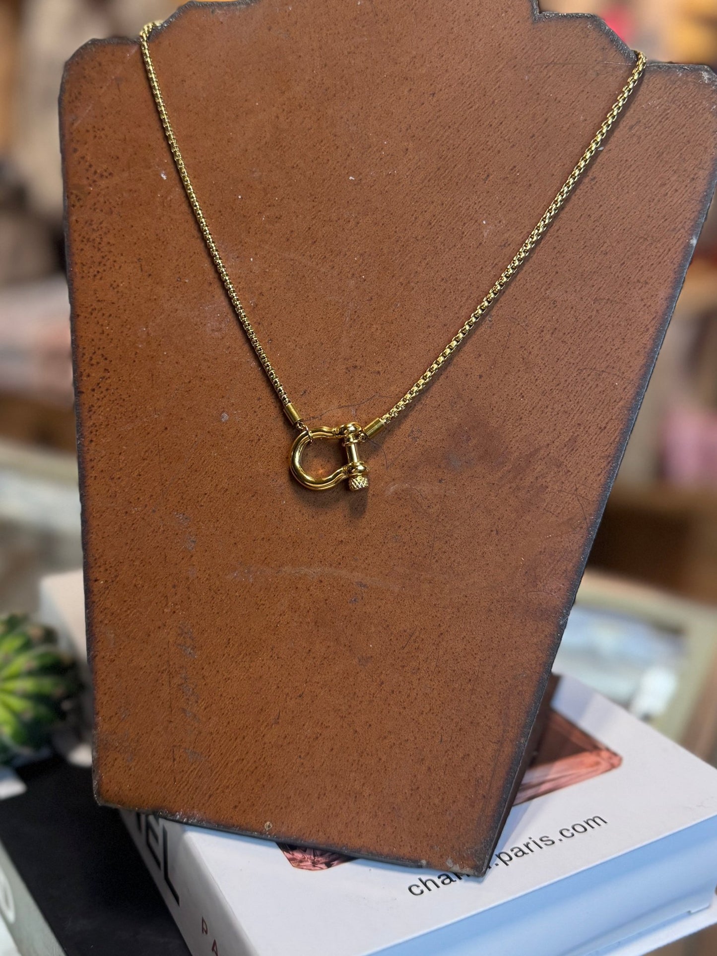Screw Bit Chain Necklace - Cowgirls & City Chics