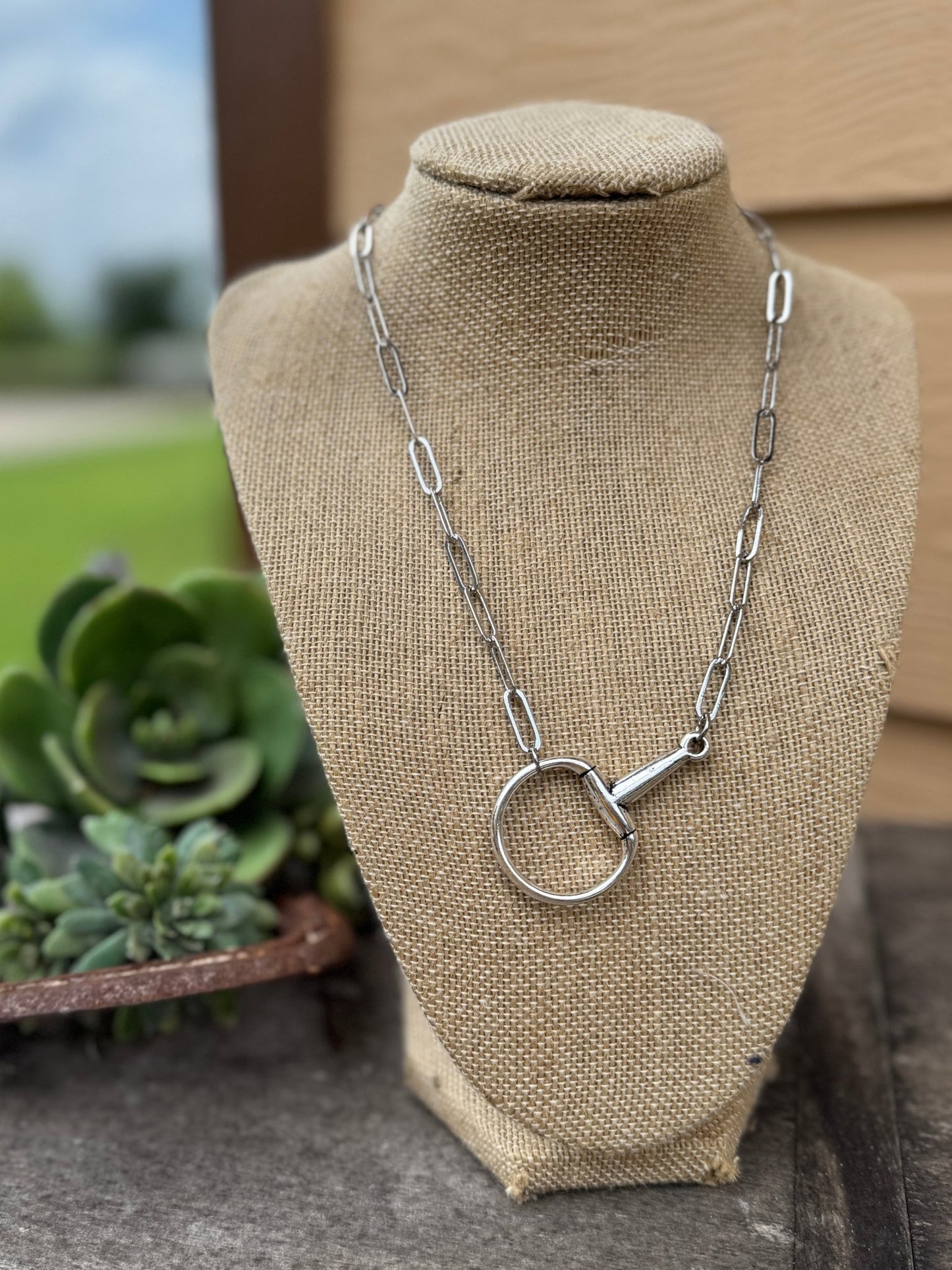 Side To Side Bit Necklace - Cowgirls & City Chics