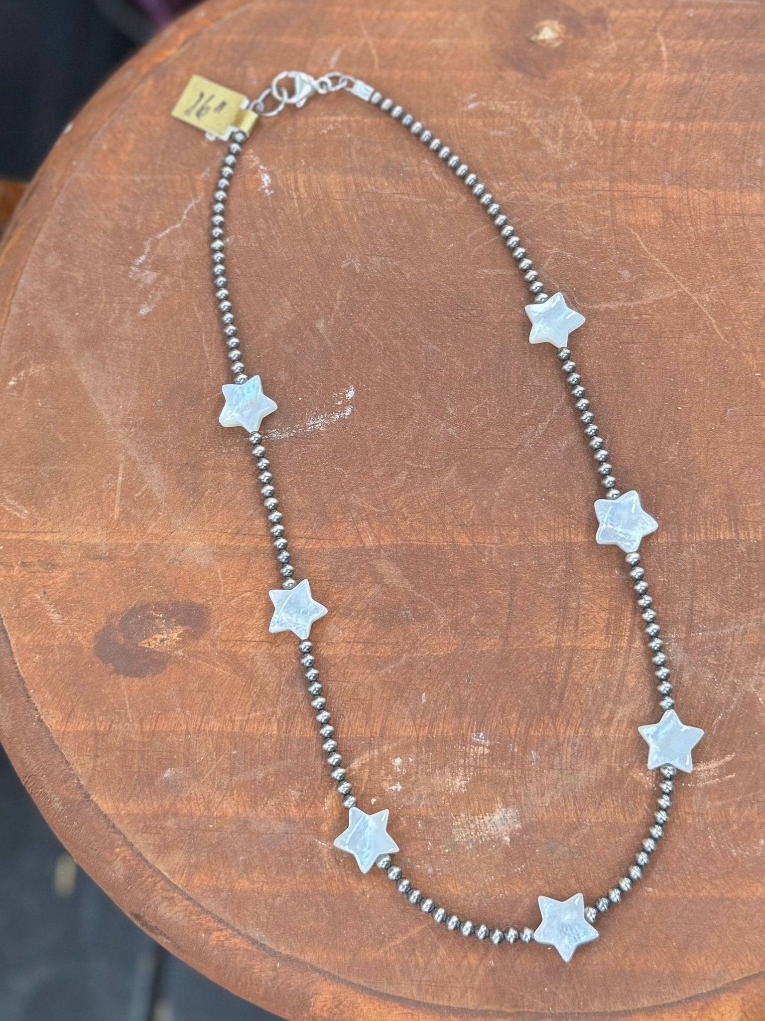 Silver Pearls & Pearl Star Necklace - Cowgirls & City Chics