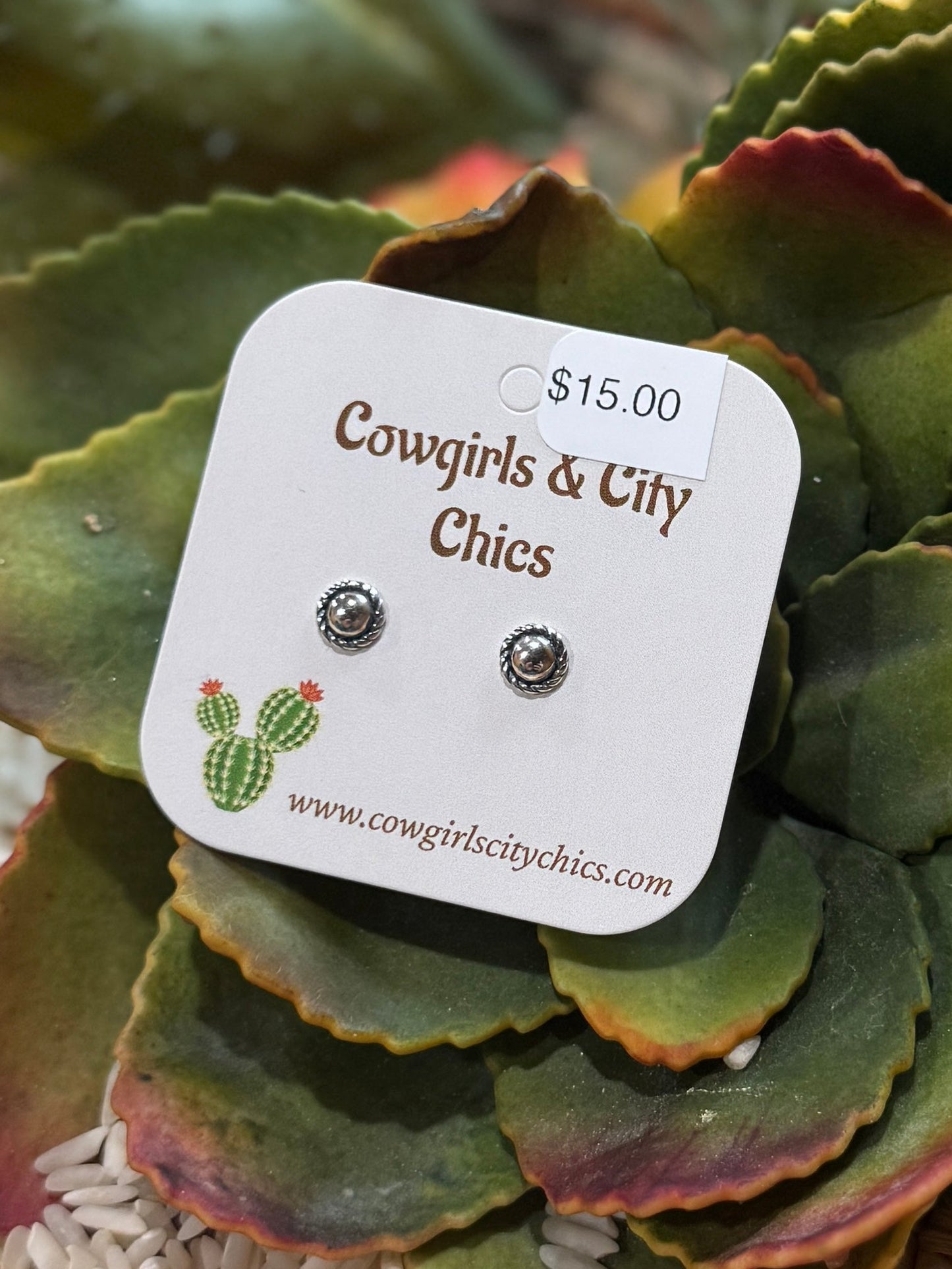 Small Concho Studs - Cowgirls & City Chics