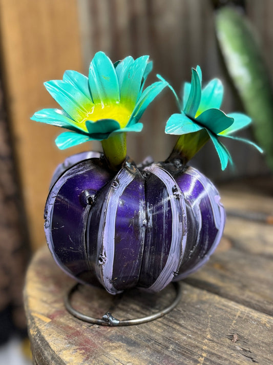 Small Purple Blossom Cactus - Cowgirls & City Chics