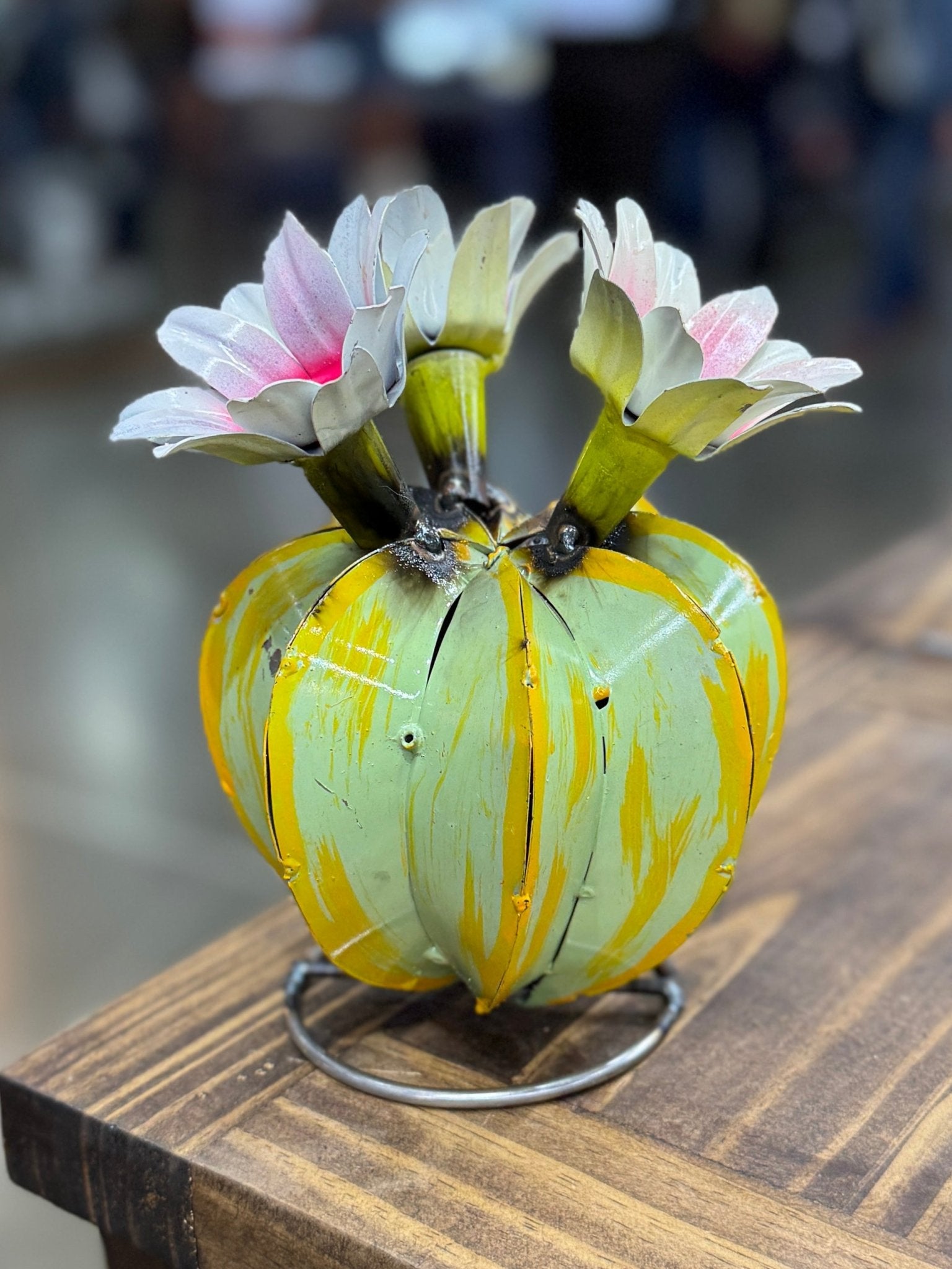 Small Yellow Blossom Cactus - Cowgirls & City Chics