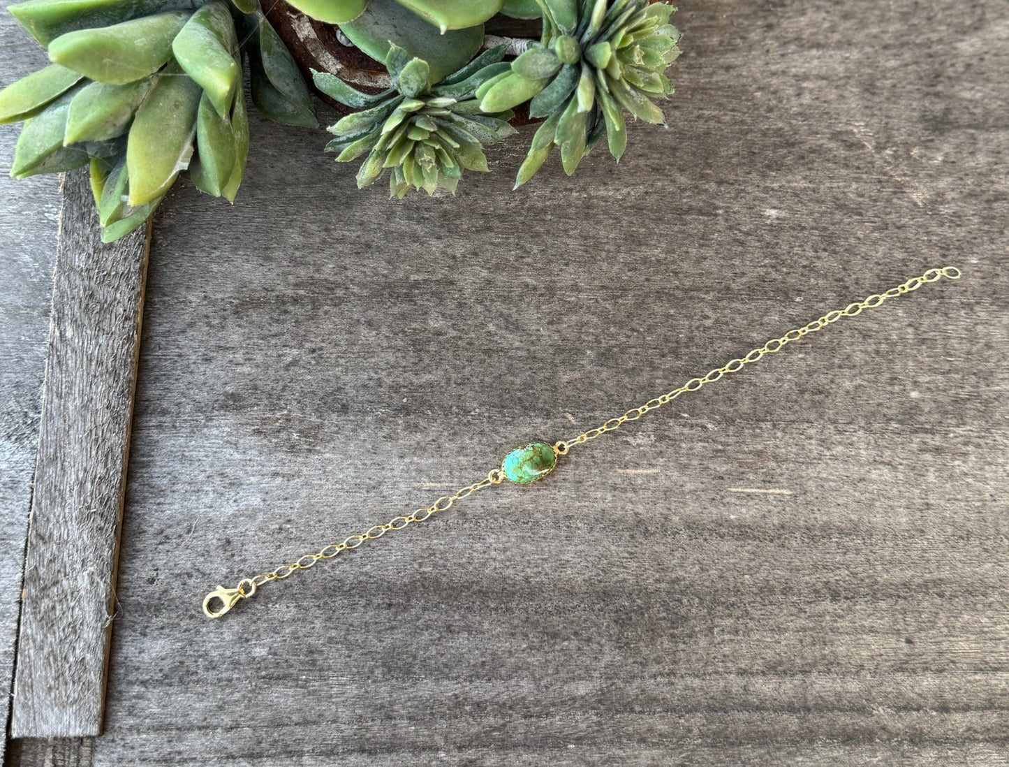 Sonoran Gold Chain Bracelet {Delta} - Cowgirls & City Chics