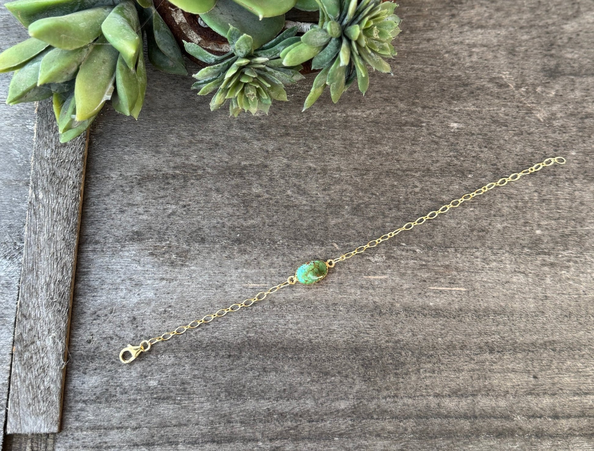 Sonoran Gold Chain Bracelet {Delta} - Cowgirls & City Chics
