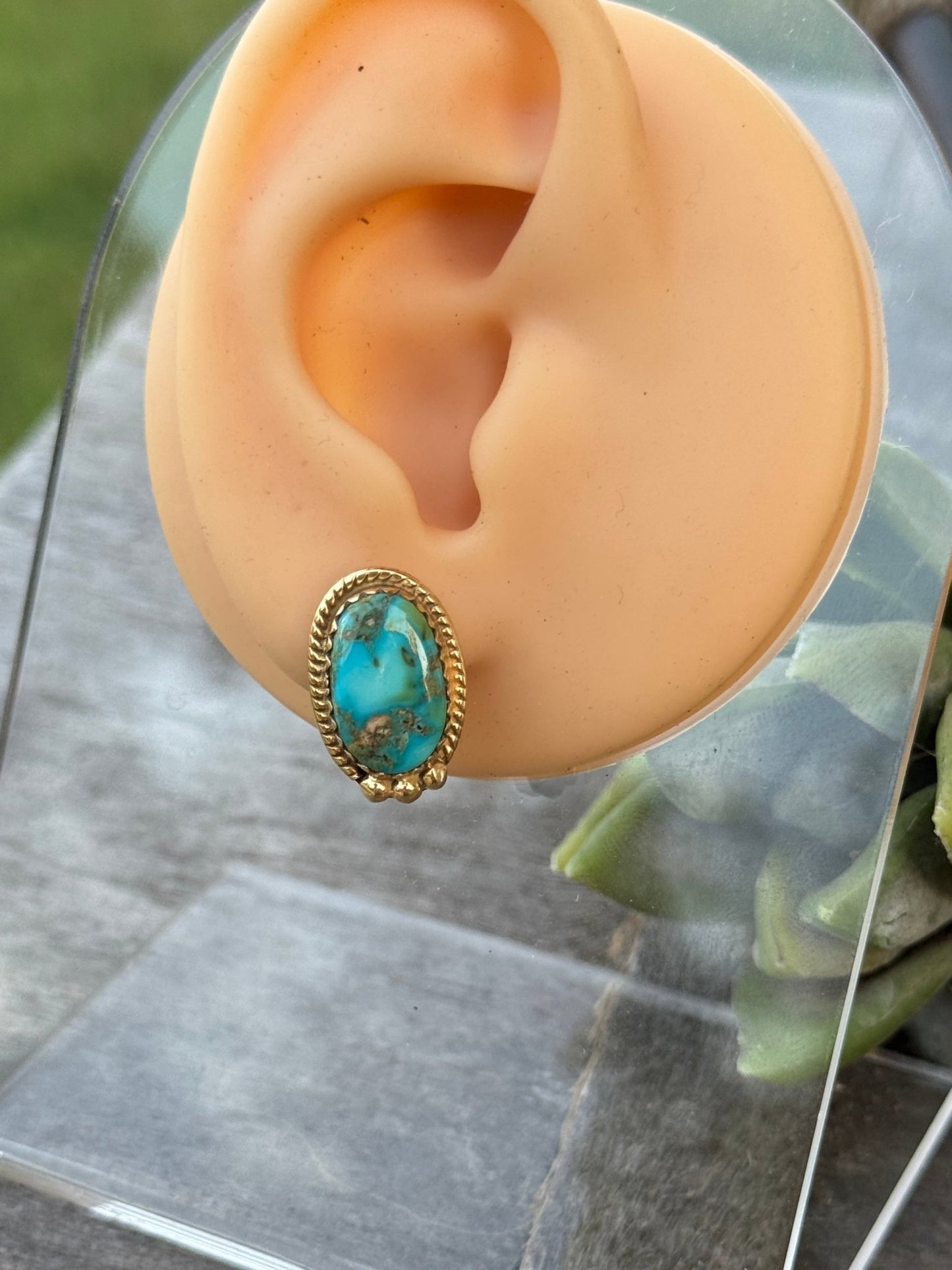 Sonoran Gold Stud Earring - Cowgirls & City Chics