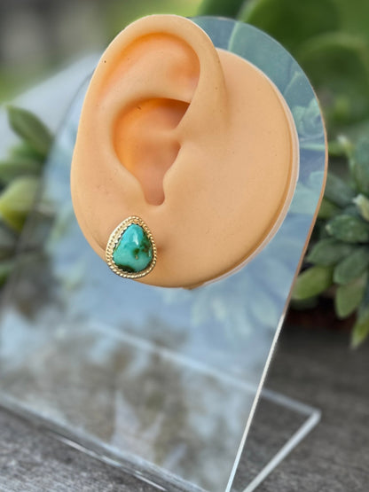 Sonoran Gold Stud Earring {Delta} - Cowgirls & City Chics