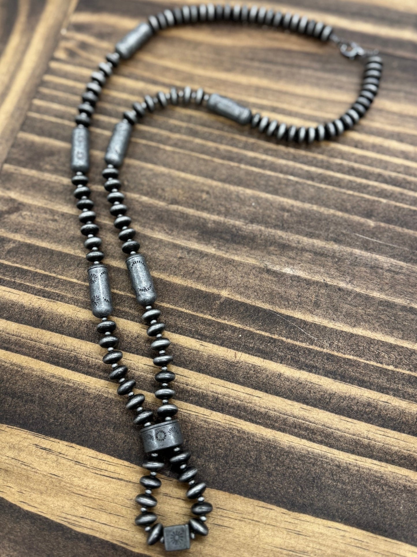 Southwest Drop Pearl Necklace - Cowgirls & City Chics