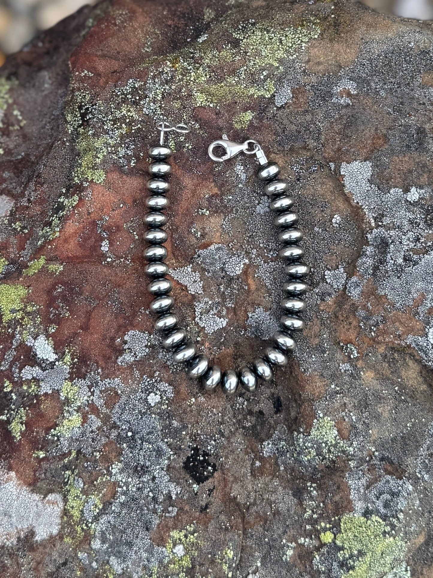 {Space Cowgirl} Rondelle-Spacer Pearl Bracelet - Cowgirls & City Chics