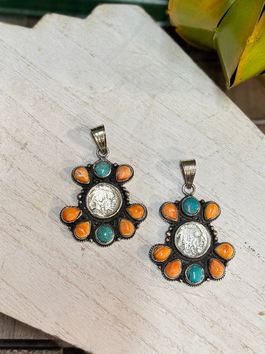 Spiny Kingman Coin Pendent - Cowgirls & City Chics