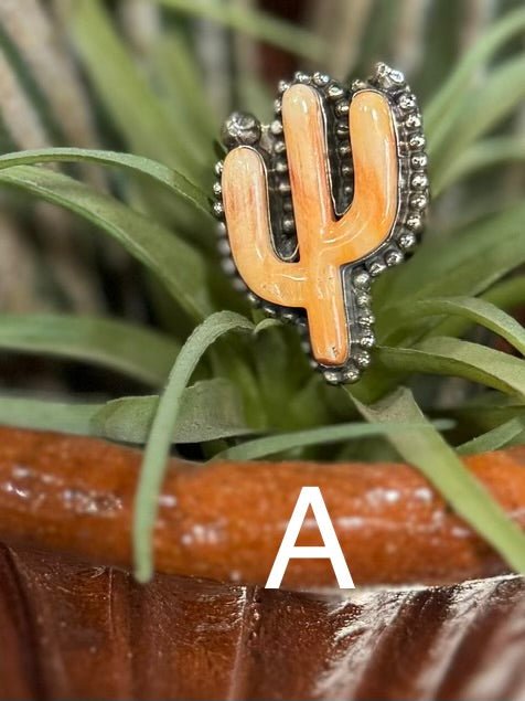 Spiny Oyster Cactus Ring - Cowgirls & City Chics