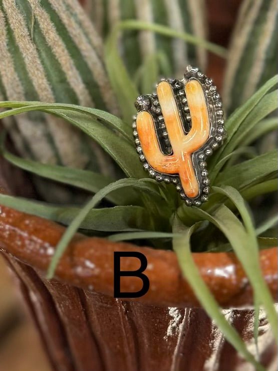 Spiny Oyster Cactus Ring - Cowgirls & City Chics