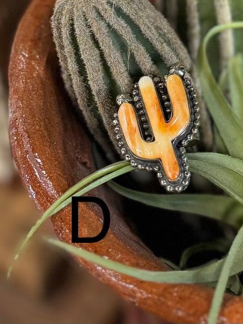 Spiny Oyster Cactus Ring - Cowgirls & City Chics