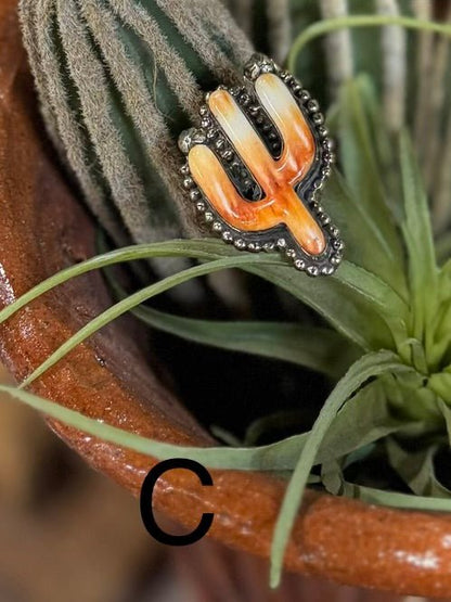 Spiny Oyster Cactus Ring - Cowgirls & City Chics