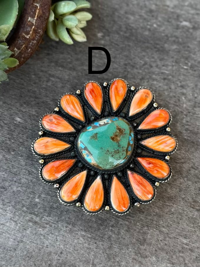 Spiny Oyster Cluster Belt Buckle - Cowgirls & City Chics