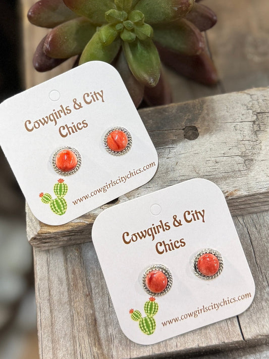 Spiny Oyster Earrings - Cowgirls & City Chics