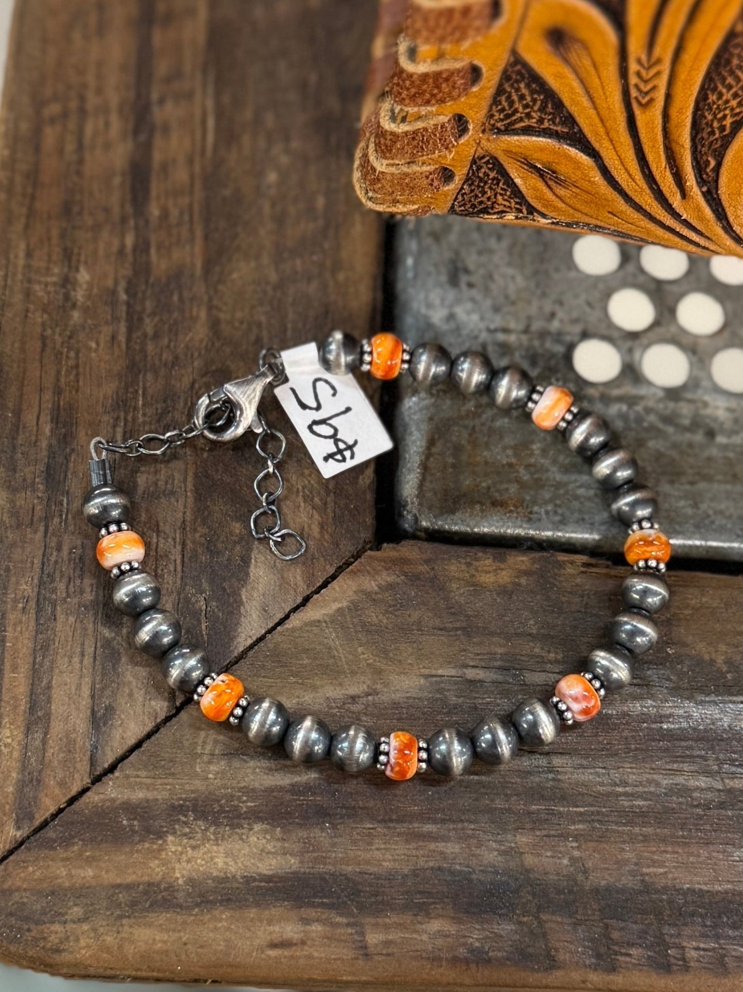 Spiny Oyster Pearl Bracelet - Cowgirls & City Chics