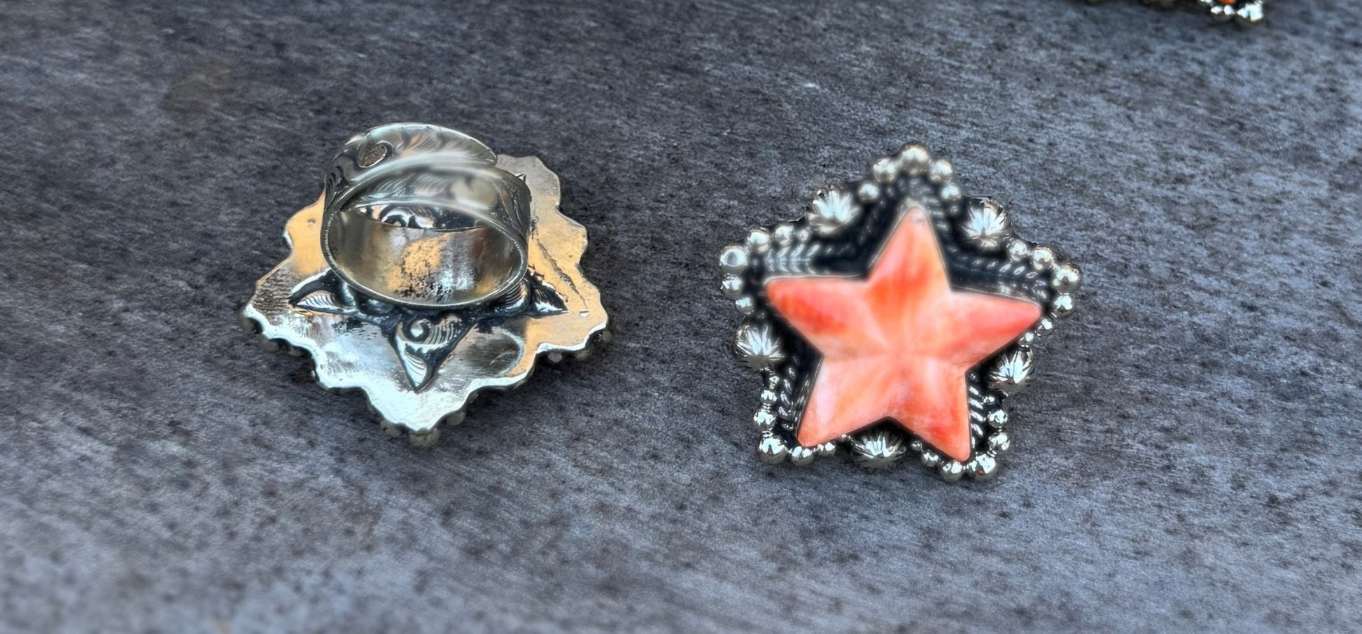 Spiny Oyster Star Ring - Cowgirls & City Chics