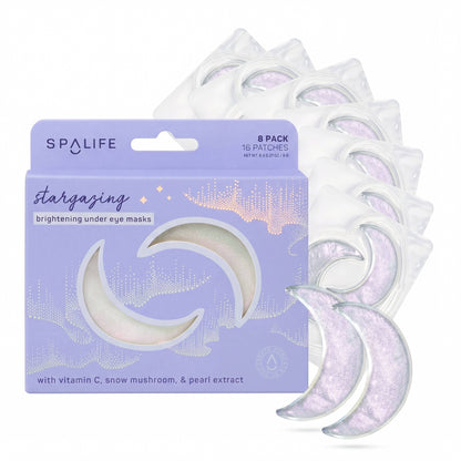 Stargazing Brightening Moon Shape Undereye Patches - 8 Pack - Cowgirls & City Chics