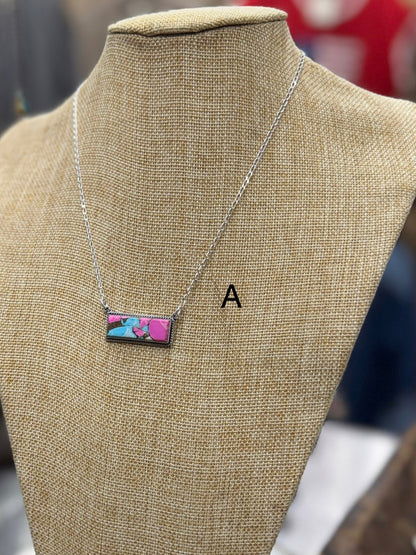 {State Fair} Cotton Candy Bar Necklace - Cowgirls & City Chics
