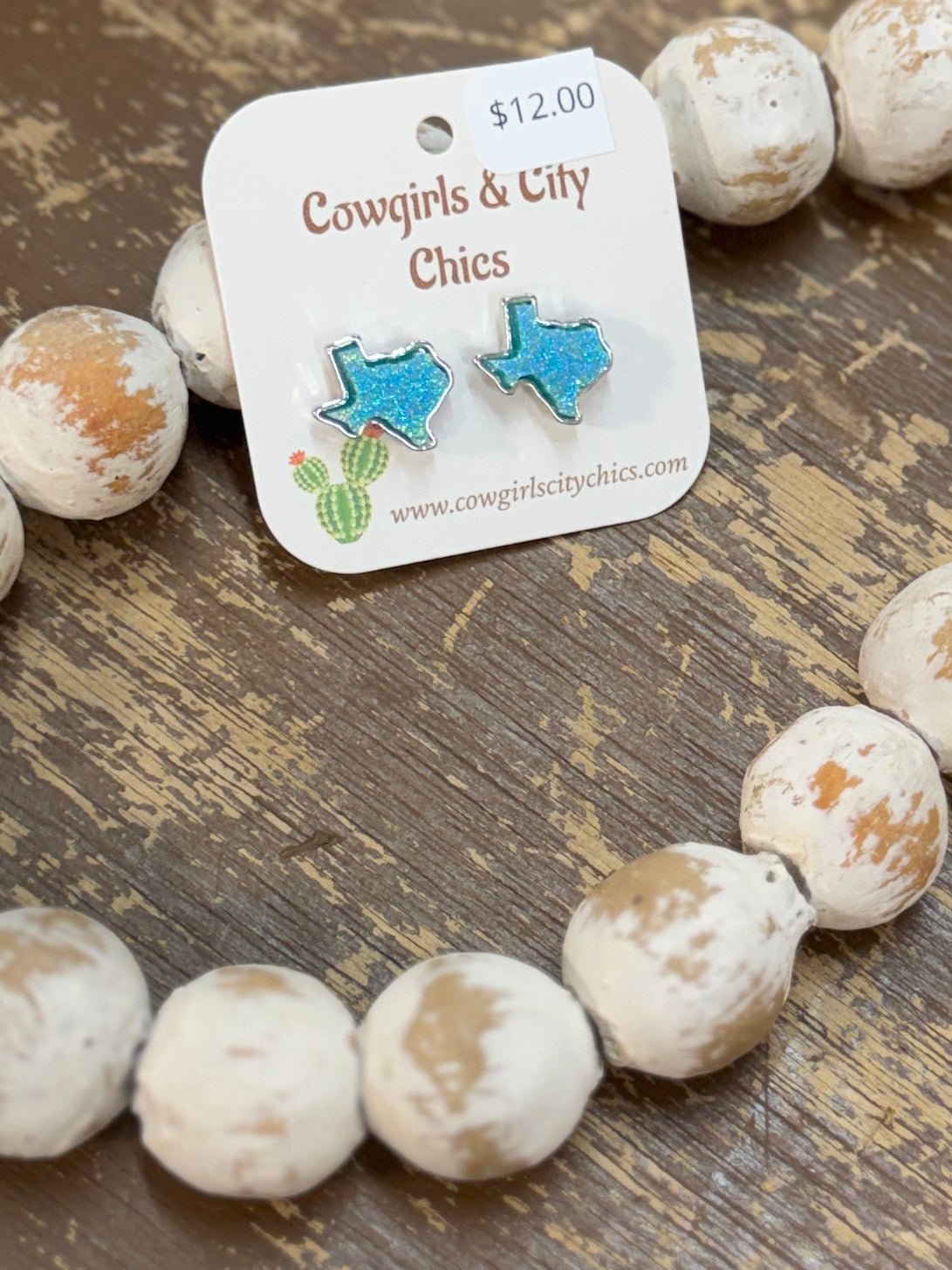 State Of Texas Earrings - Cowgirls & City Chics