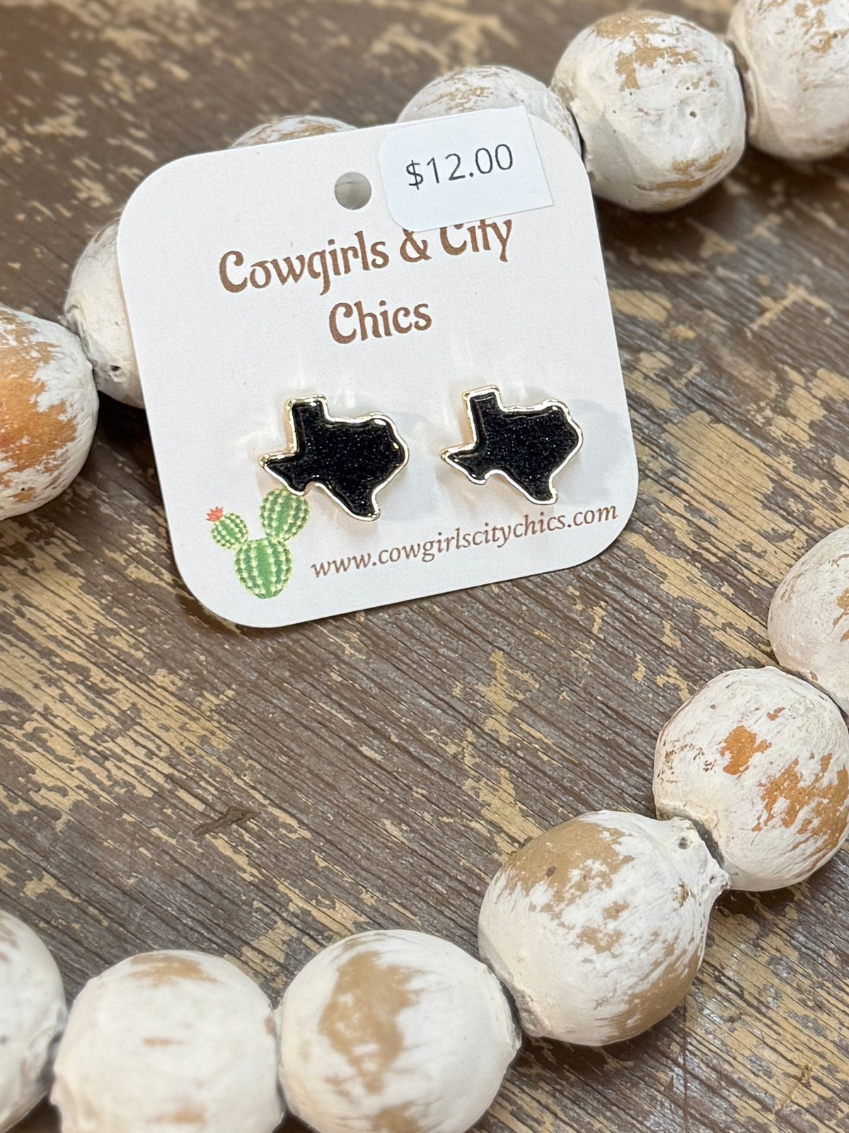 State Of Texas Earrings - Cowgirls & City Chics