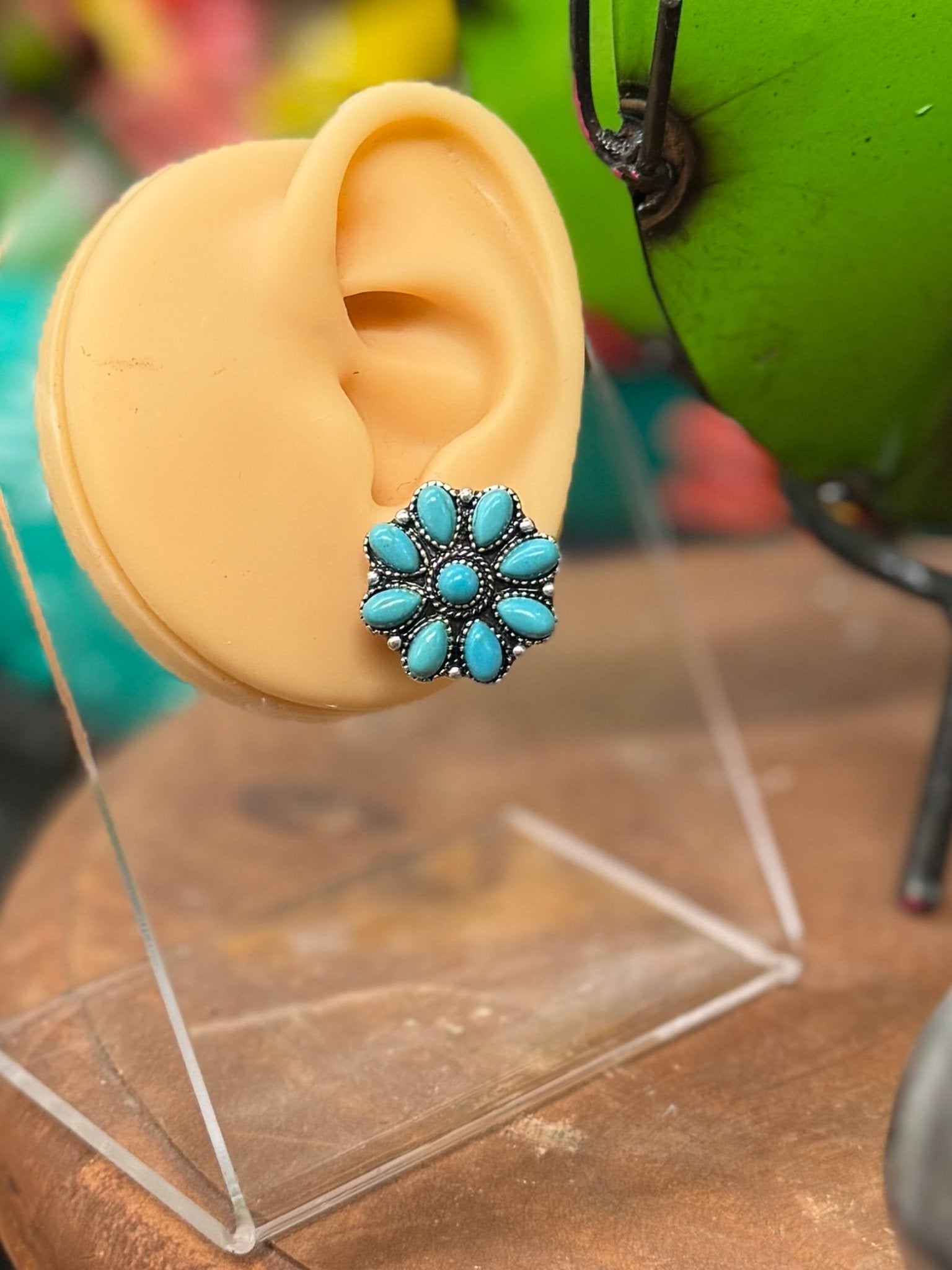 {Stella} Round Cluster Earrings - Cowgirls & City Chics