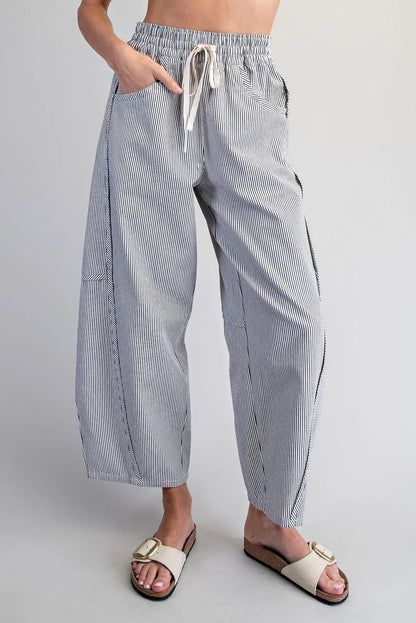 Stripe Waistband Pants - Cowgirls & City Chics