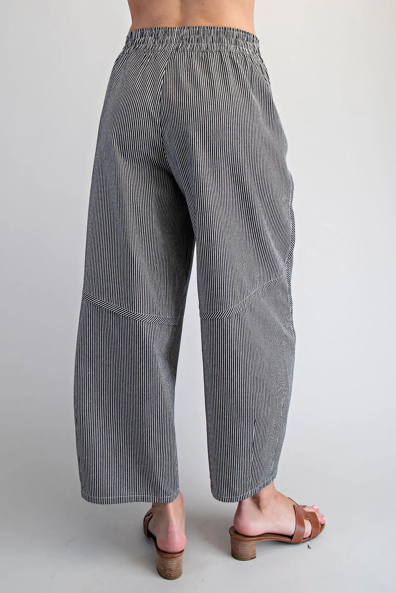 Stripe Waistband Pants - Cowgirls & City Chics