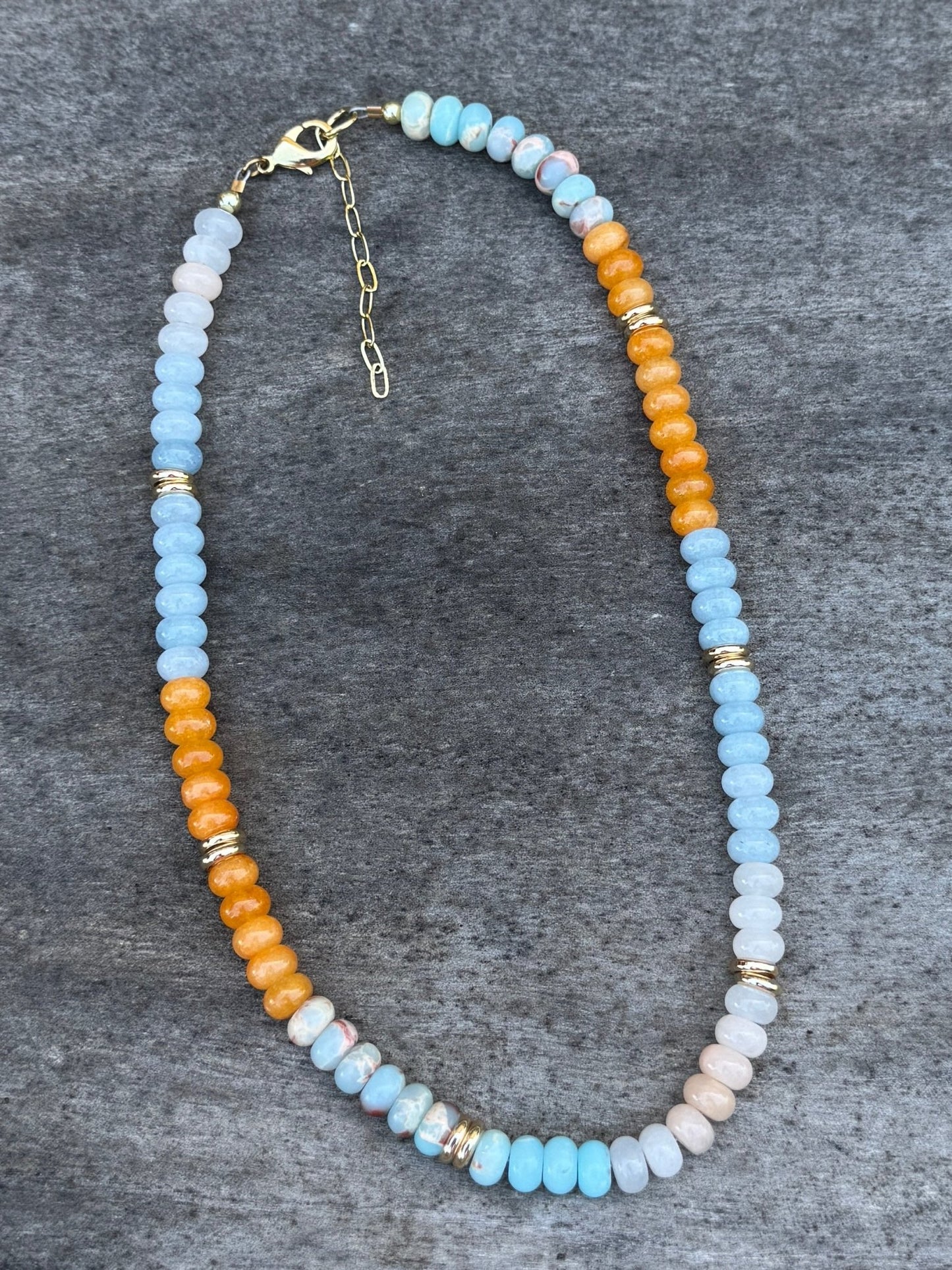 {Sunset} Gemstone Necklace - Cowgirls & City Chics