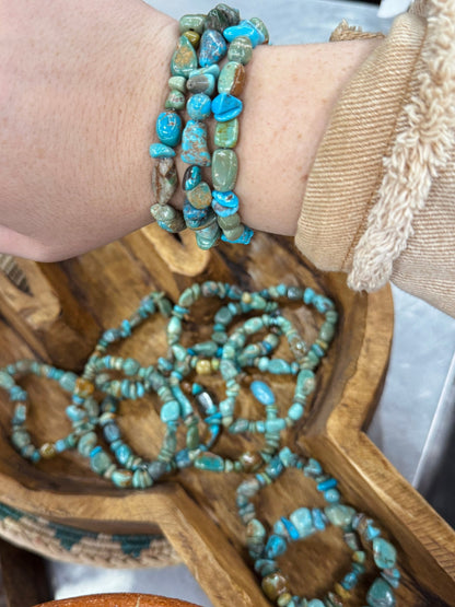 {Taylor} Beaded Kingman Bracelet - Cowgirls & City Chics