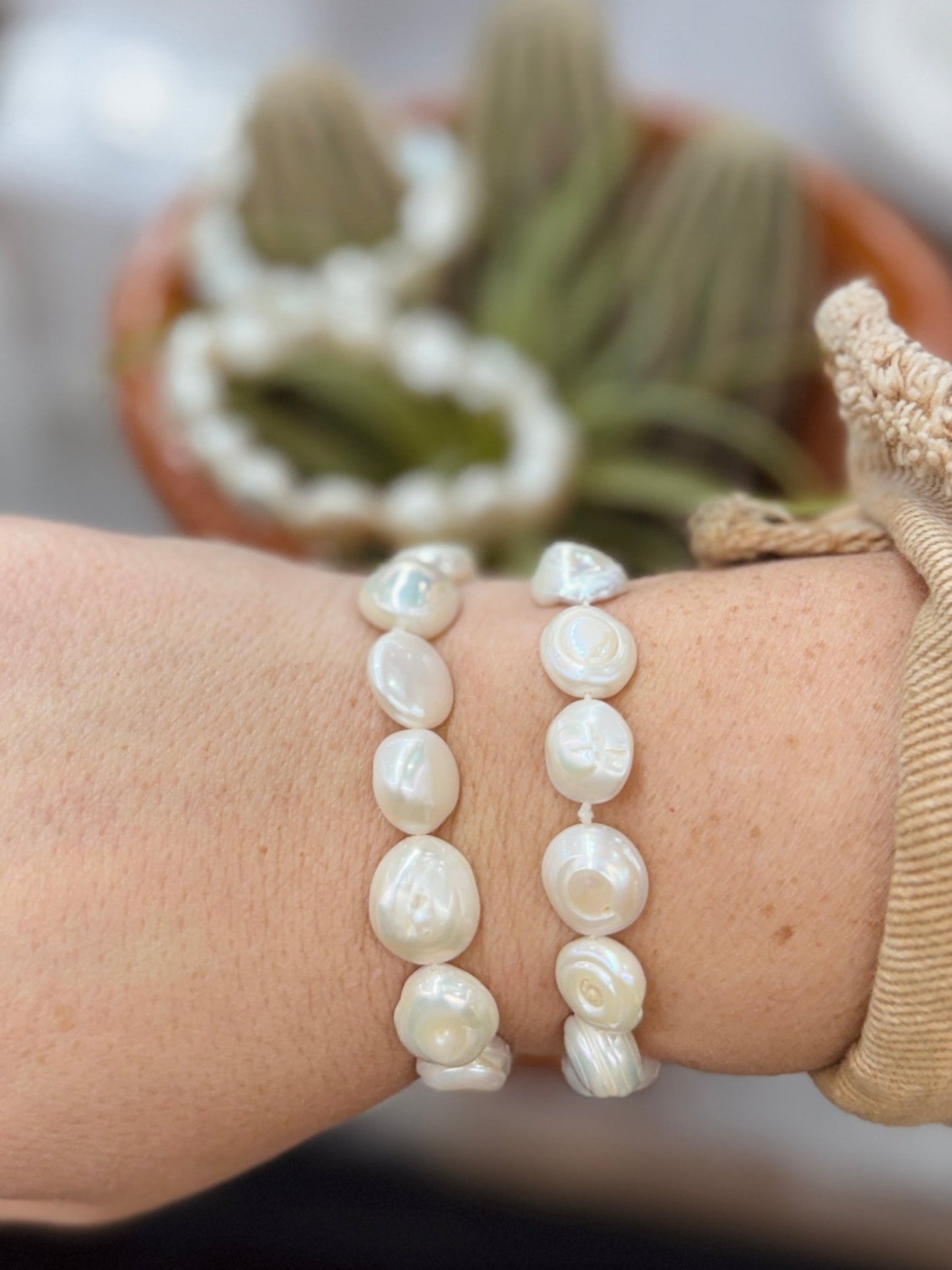 {Taylor} Coin Pearl Bracelet - Cowgirls & City Chics